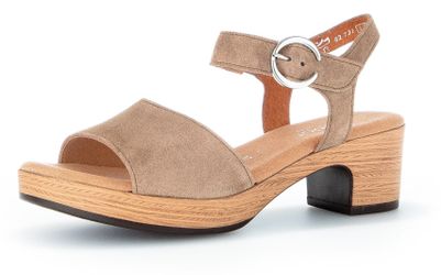 Gabor KRETA Sandalette, Blockabsatz, Sommerschuh, Riemchensandale günstig online kaufen