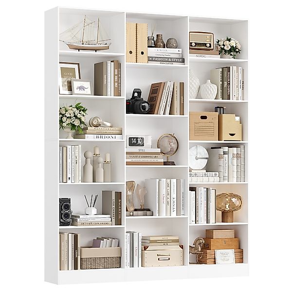Homfa Bücherregal 188cm Standregal Büroregal Bücherschrank, günstig online kaufen