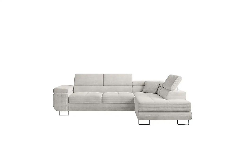 Ecksofa  Anton ¦ weiß ¦ Maße (cm): B: 275 H: 90 Polstermöbel > Sofas > Ecks günstig online kaufen