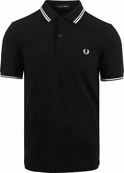 Fred Perry Polo Schwarz 350 - Größe L günstig online kaufen