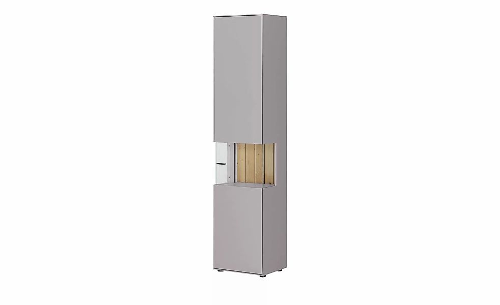 Jette Home Vitrine  Como ¦ grau ¦ Maße (cm): B: 47 H: 206 T: 38.0 Schränke günstig online kaufen