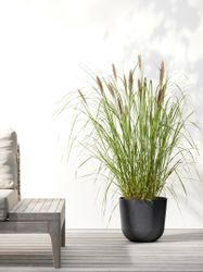 ECOPOTS Blumentopf Oslo 25 Dunkelgrau, für günstig online kaufen