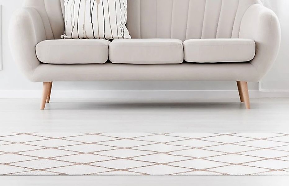 calo-deluxe Teppich "Jardan-2000" rechteckig 20 mm Höhe besonders weich dur günstig online kaufen