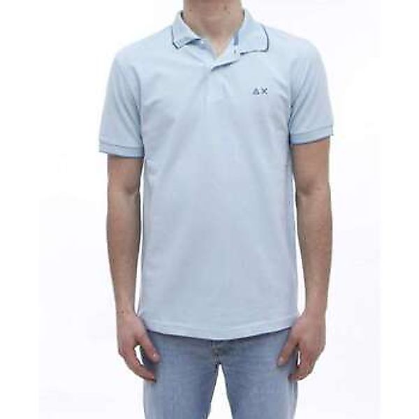 Sun68 Poloshirt Small Stripe Collar Navy  - Größe 3XL günstig online kaufen