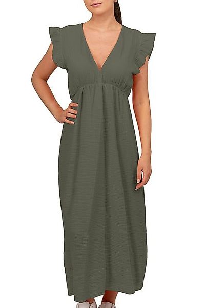 Reichstadt Sommerkleid Damen Luftiges Musselin Sommerkleid 25RSW076 (1-tlg) günstig online kaufen