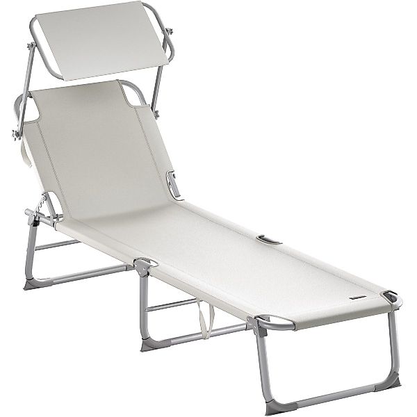 Casaria Gartenliege Hawaii, Klappbar Sonnenliege mit günstig online kaufen