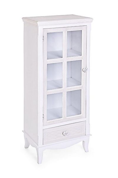 Bizzotto Vitrine Charlene aus MDF, 1 Tür günstig online kaufen