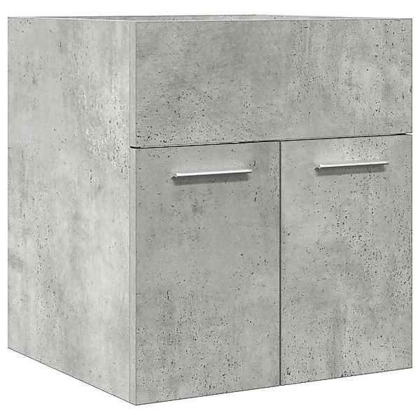 vidaXL Waschbeckenschrank Betongrau 41x38,5x46 cm Holzwerkstoff 856204 günstig online kaufen