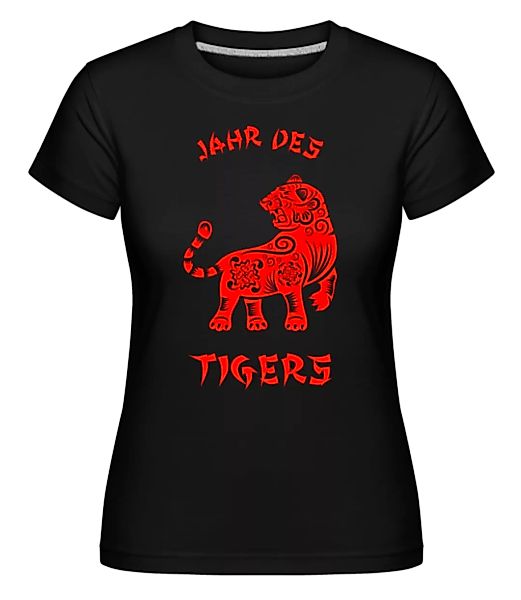 Chinesisches Zeichen Jahr Des Tigers · Shirtinator Frauen T-Shirt günstig online kaufen
