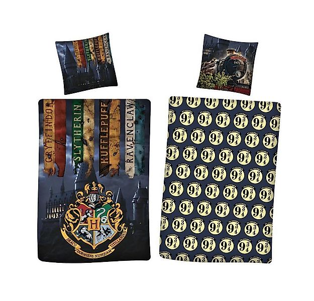 Harry Potter Bettwäsche Harry Potter Bettwäsche "neun 3/4" 140x200 cm, 100% günstig online kaufen