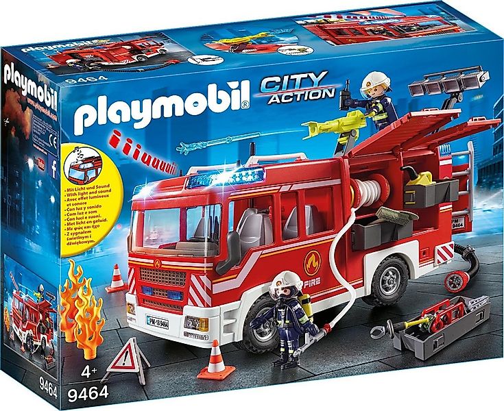 Playmobil® Feuerwehr-Rüstfahrzeug (9464), My Action Heroes Konstruktions-Sp günstig online kaufen