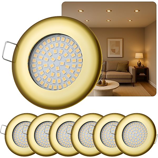 Sweet LED LED Einbaustrahler 6er Set günstig online kaufen