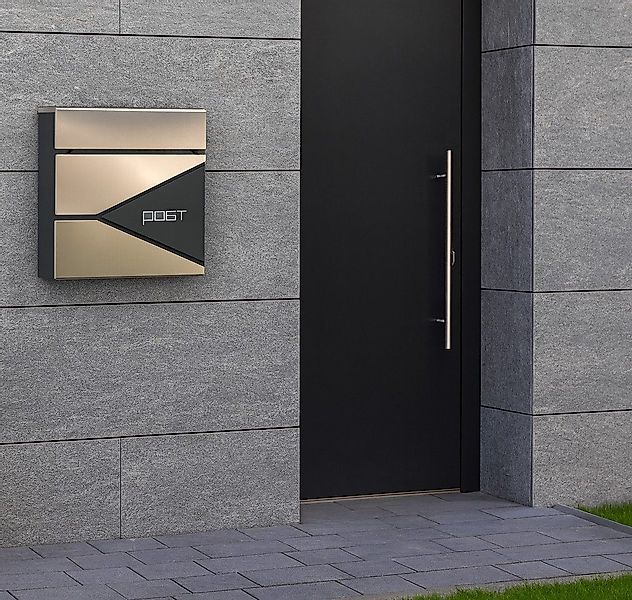 moebel-direkt-online Briefkasten Metallbriefkasten in zwei Farben, aus Stah günstig online kaufen