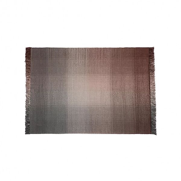 Nanimarquina - Shade Palette 4 Wollteppich - mehrfarbig/braun/rosa/Kilim: 1 günstig online kaufen