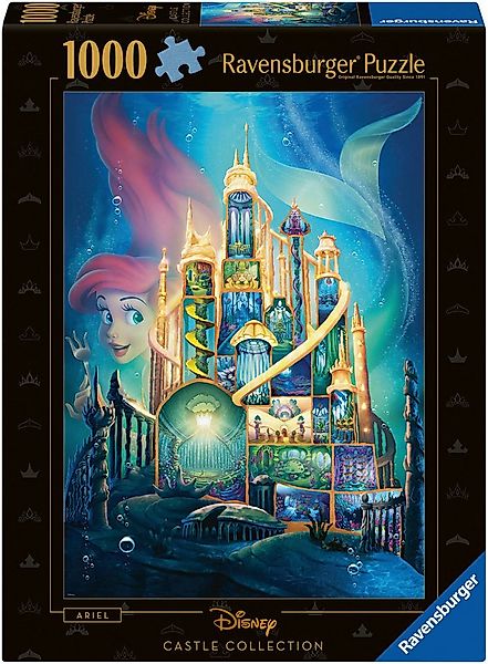 Ravensburger Puzzle Castle Collection - Disney Princess, Arielle, 1000 Puzz günstig online kaufen