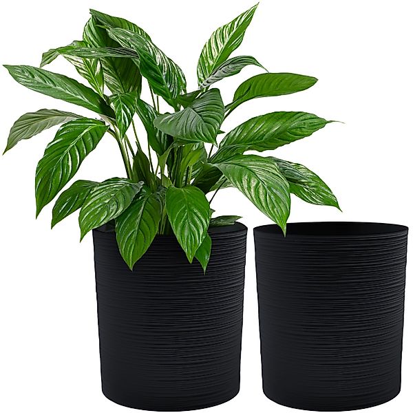KONZEPT Blumentopf Pflanztopf Groß Innen, 30cm günstig online kaufen