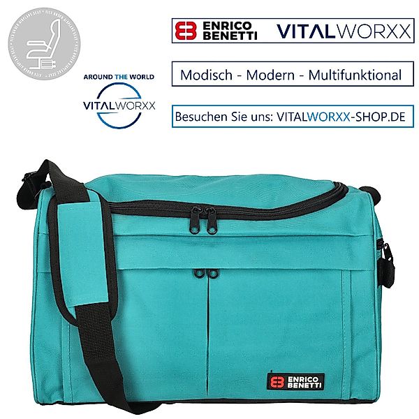 VITALWORXX Reisetasche Reisetasche ENRICO BENETTI kompakte günstig online kaufen