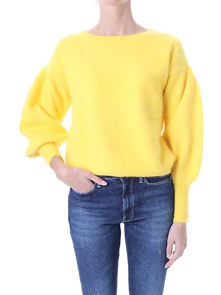 LIU JO Sweatshirt Damen gelb angora lana acrilico günstig online kaufen