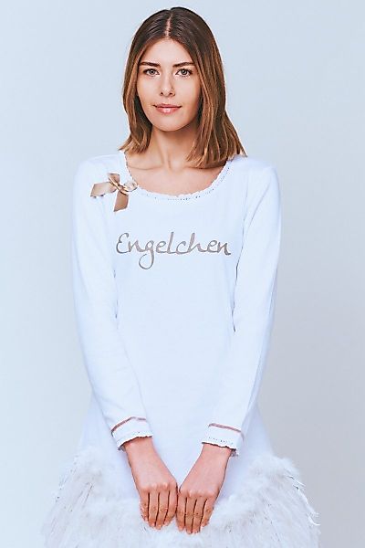 Louis & Louisa Schlafanzug Sleepshirt Damen günstig online kaufen