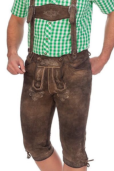 Spieth & Wensky Trachtenlederhose Kniebundlederhose - TIMO - ton günstig online kaufen