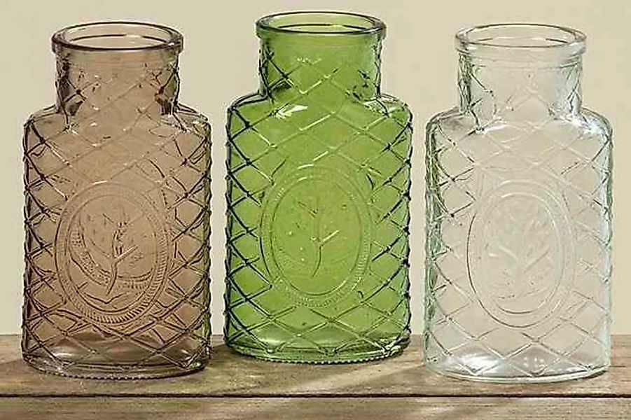 Boltze Vasen Milano Vase 13 cm (3910400) (mehrfarbig) günstig online kaufen