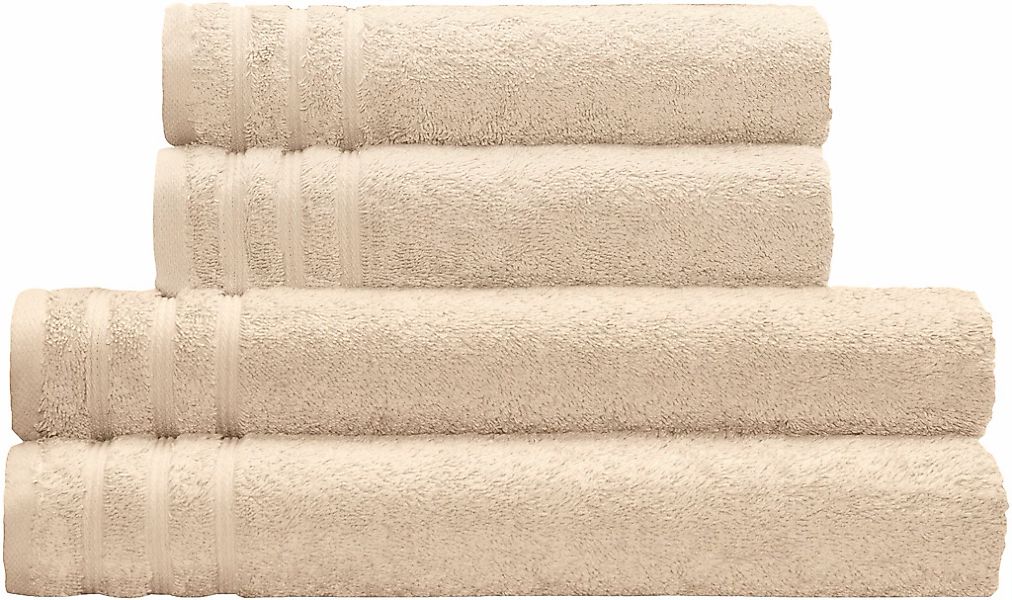 Kleine Wolke Handtuch Set "Royal, 4 Stück (2 Handtücher 50/100 cm + 2 Dusch günstig online kaufen