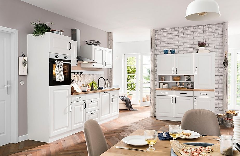 wiho Küchen Küchenzeile »Erla«, mit E-Geräten, Breite 280 cm günstig online kaufen