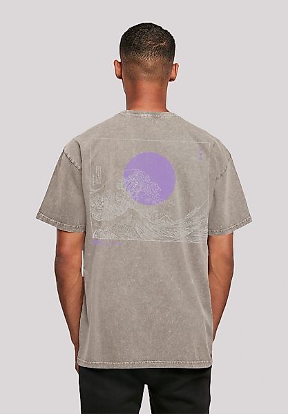 F4NT4STIC T-Shirt "Kanagawa Welle" Print günstig online kaufen