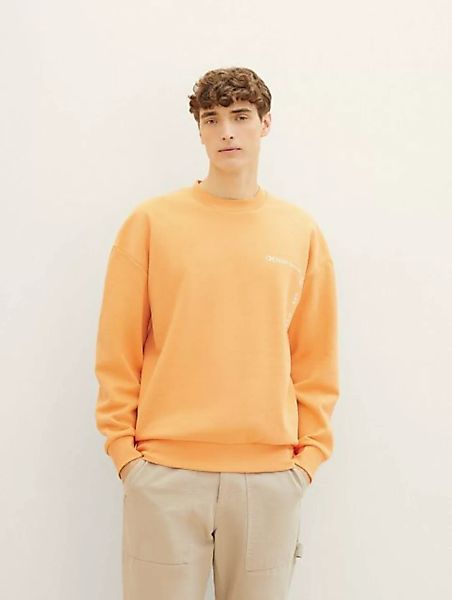 TOM TAILOR Denim Hoodie Relaxed Sweatshirt mit recyceltem Polyester günstig online kaufen