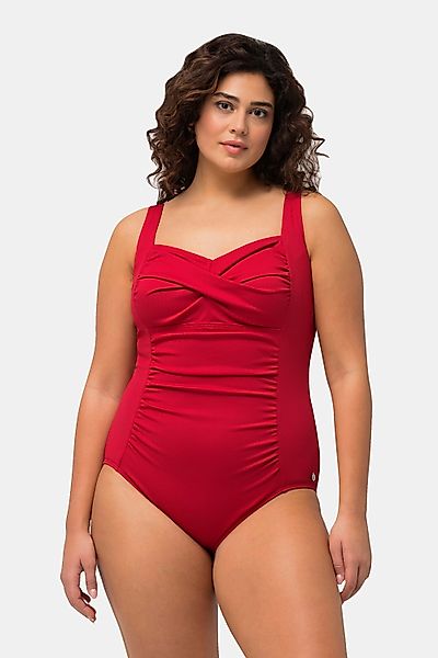 Ulla Popken Badeanzug Badeanzug Drapierung feine günstig online kaufen