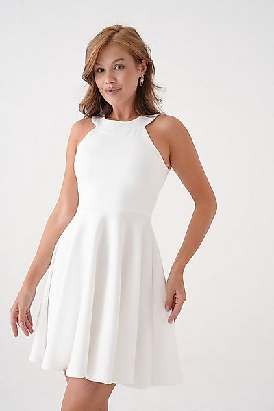 WOMAN VISION Minikleid Modernes Midikleid mit Trägern für Damen günstig online kaufen