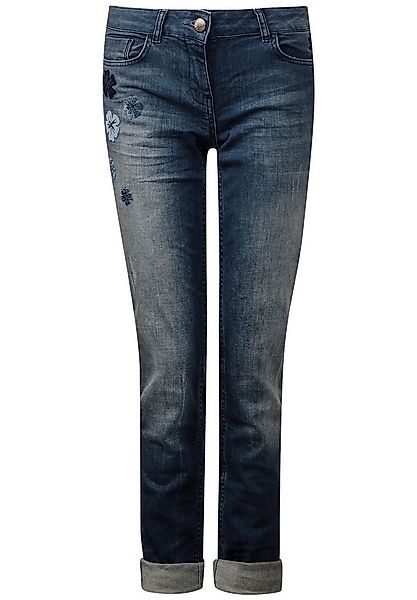 CECIL 5-Pocket-Jeans Samtblüten Denim Charlize günstig online kaufen