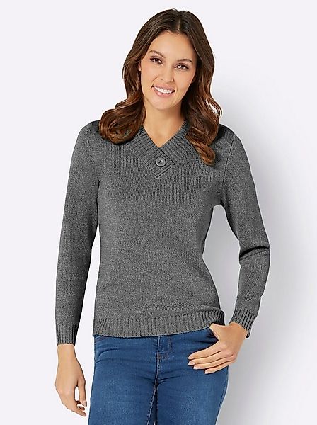 Sieh an! Strickpullover Langarm-Pullover . günstig online kaufen