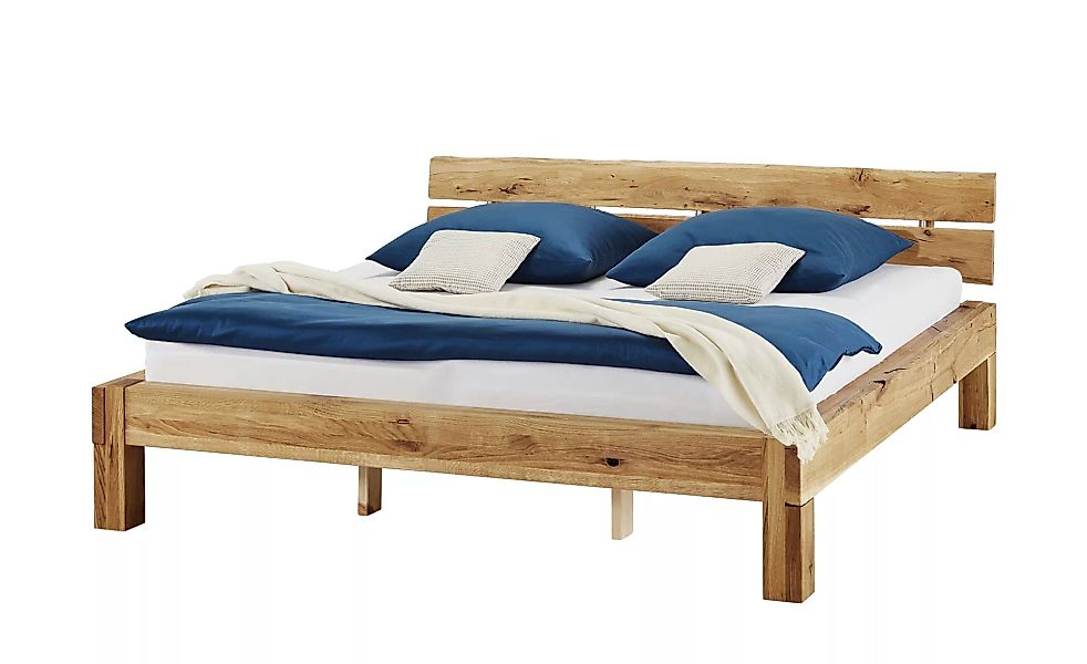 Woodford Balkenbett  Asta - holzfarben - 161 cm - 82 cm - Betten > Bettgest günstig online kaufen