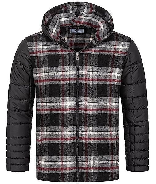 Rock Creek Steppjacke Herren Flanelljacke mit Kapuze H-265 günstig online kaufen