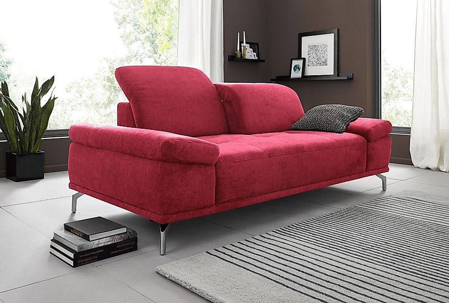 Home affaire 3-Sitzer "Caluna" mit Sitztiefen- und Kopfteilverstellung günstig online kaufen