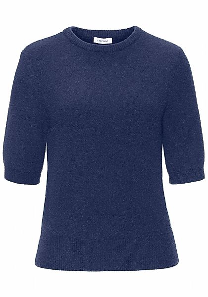 LASCANA Kurzarmpullover günstig online kaufen