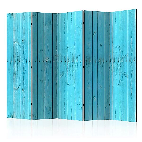 5-teiliges Paravent - The Blue Boards Ii [room Dividers] günstig online kaufen