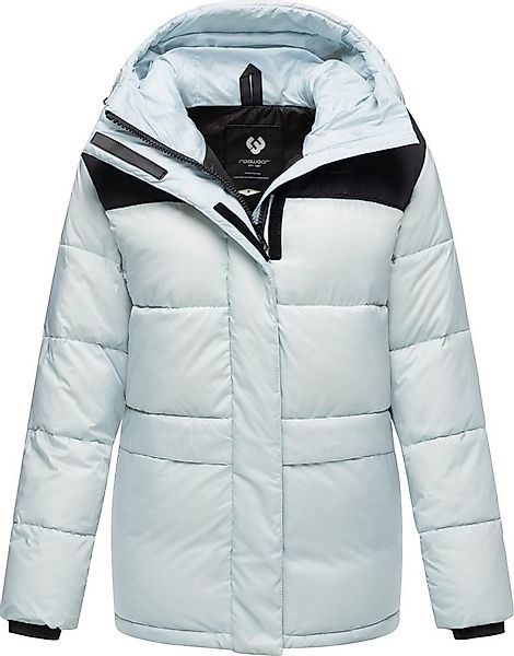 Ragwear Anorak Wikesh stylische Winter Steppjacke mit Colourblocking günstig online kaufen