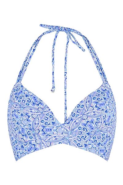 LingaDore gepolstertes Triangel Bikini Oberteil Blue Paisley 36B blau günstig online kaufen