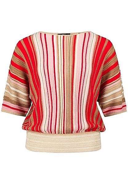 Zero Strickpullover zero Oversized-Pullover gestreift (1-tlg) Plain/ohne De günstig online kaufen