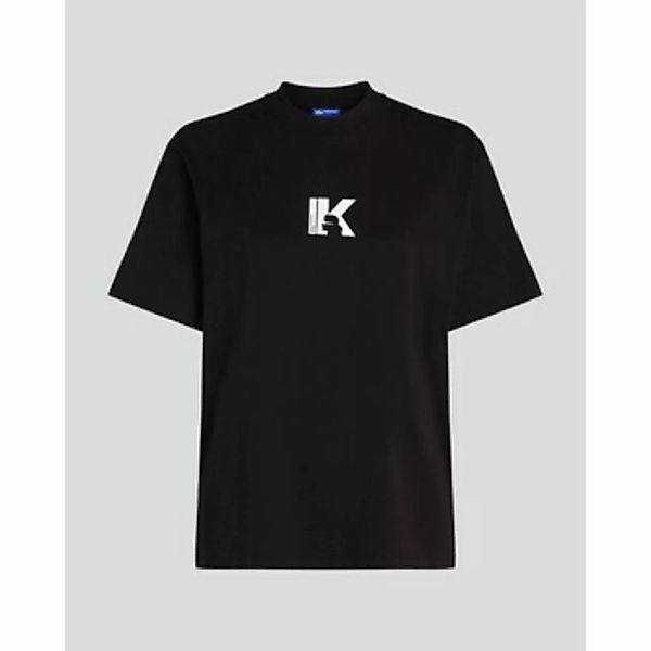 Karl Lagerfeld  T-Shirts & Poloshirts A1W17031 REG SS LOGO TEE günstig online kaufen