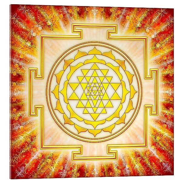 Posterlounge Wandbild Sri Yantra – Artwork günstig online kaufen