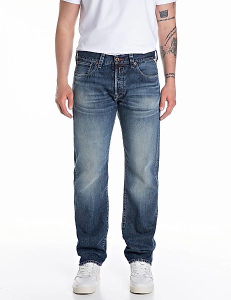 Replay  Jeans M1039R.814.836 DERICK-MEDIUM BLUE DENIM ROYAL EAGLE günstig online kaufen