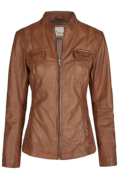7eleven Lederjacke SEFELIDA (1-St) mit Brusttaschen günstig online kaufen