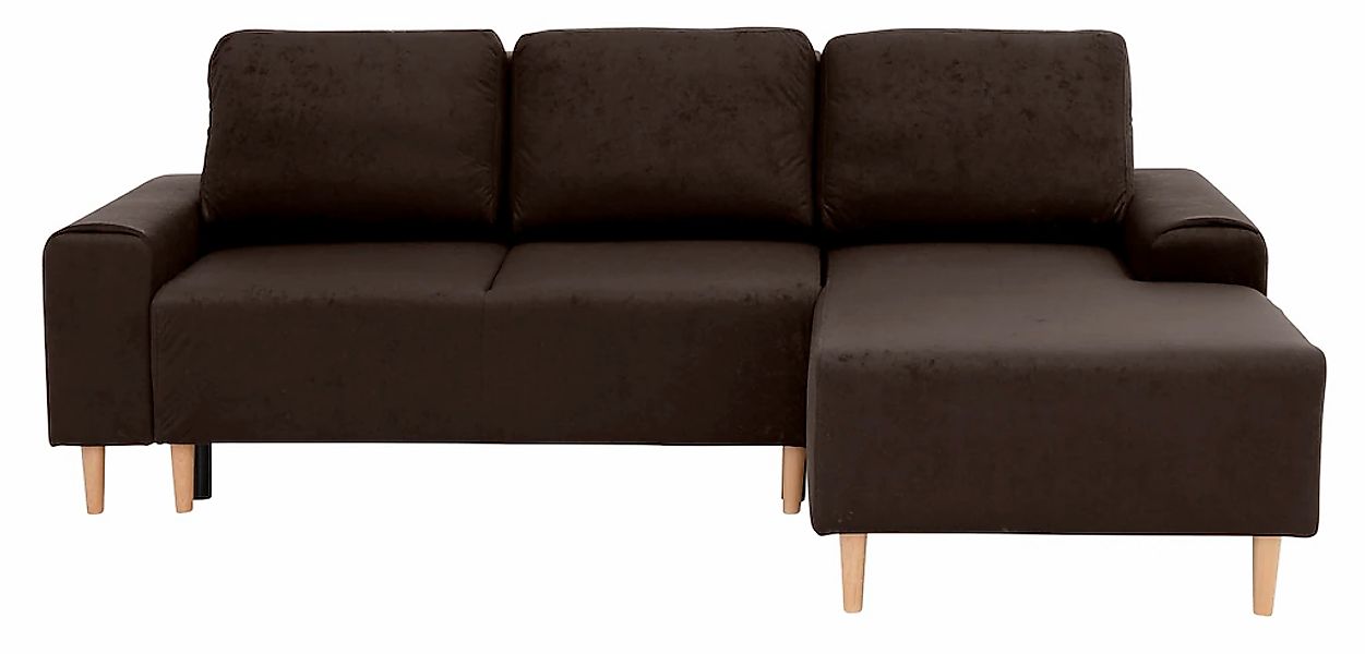 Home affaire Ecksofa "Samu L-Form" wahlweise mit Bettfunktion und Bettkaste günstig online kaufen