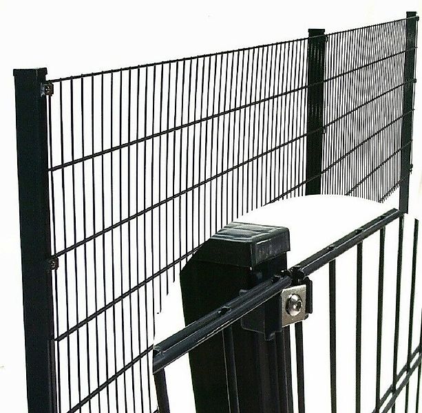 Apex Doppelstabmattenzaun Doppelstabmattenzaun inkl. Pfosten Komplettset günstig online kaufen