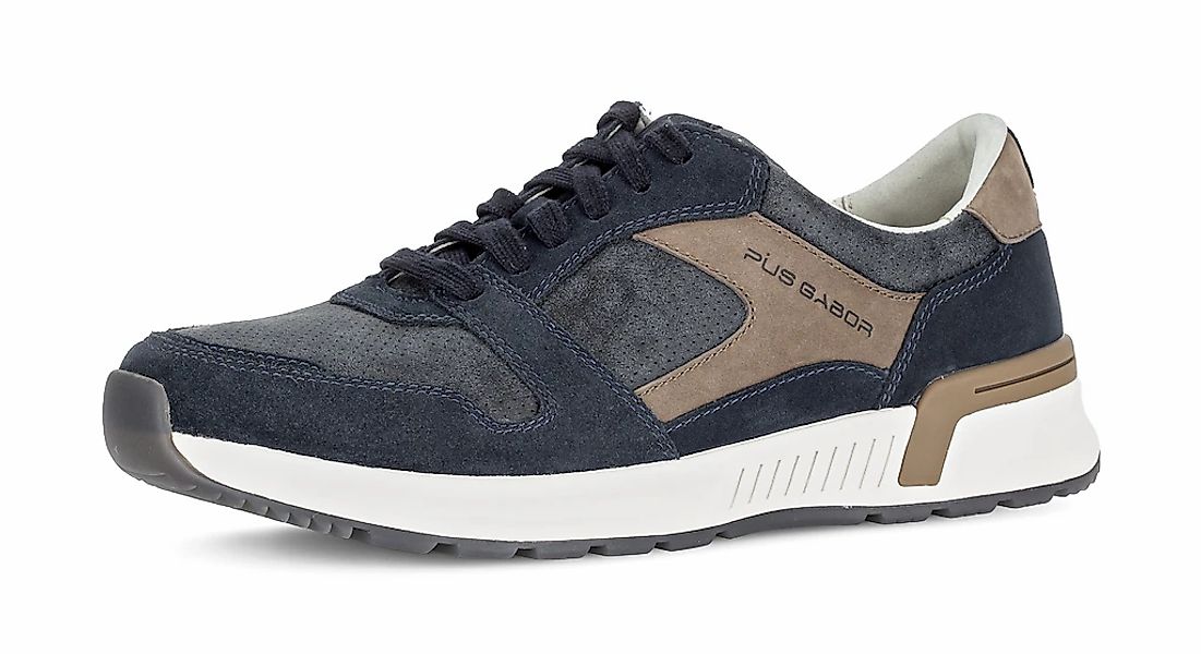 Pius Gabor Sneaker, Freizeitschuh, Komfortschuh, Schnürschuh mit Logoprägun günstig online kaufen