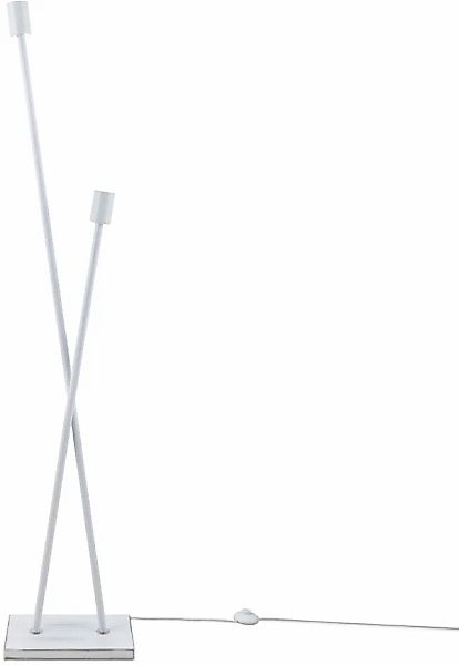 Paco Home Stehlampe »IKS«, 2 flammig, Leuchtmittel E27   ohne Leuchtmittel, günstig online kaufen