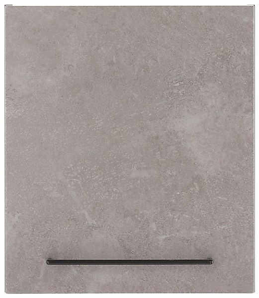 KOCHSTATION Hängeschrank "KS-Tulsa" 50 cm breit, 57 cm hoch, 1 Tür, schwarz günstig online kaufen